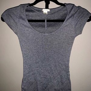 Tilly’s Detail Neck Tee Shirt